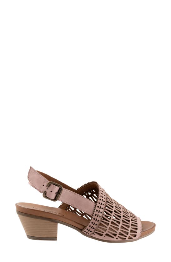 Bueno Lia Slingback Sandal In Dusty Mauve