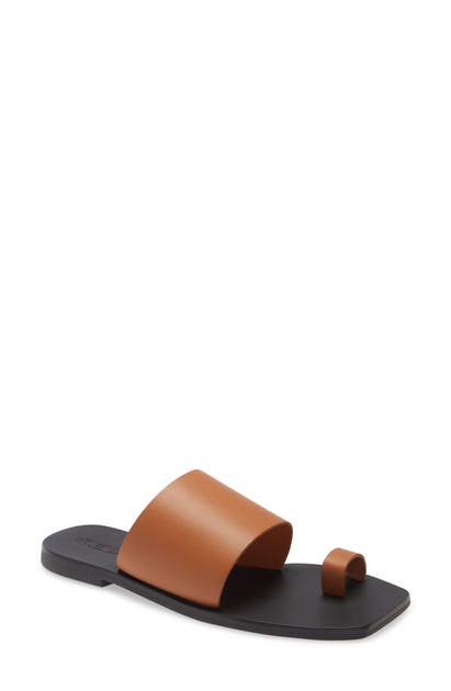 SOL SANA TOE LOOP SLIDE SANDAL,SS202S420N