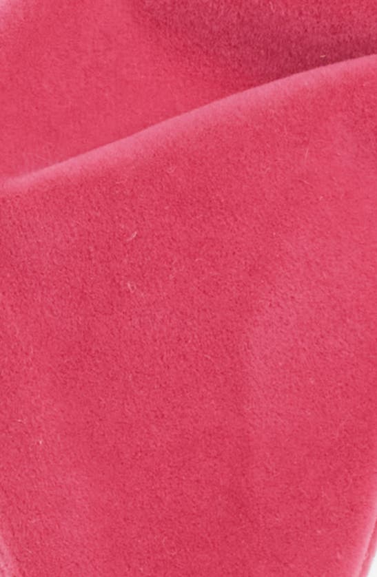 Clifton Wilson Silk Velvet Bow Tie In Pink