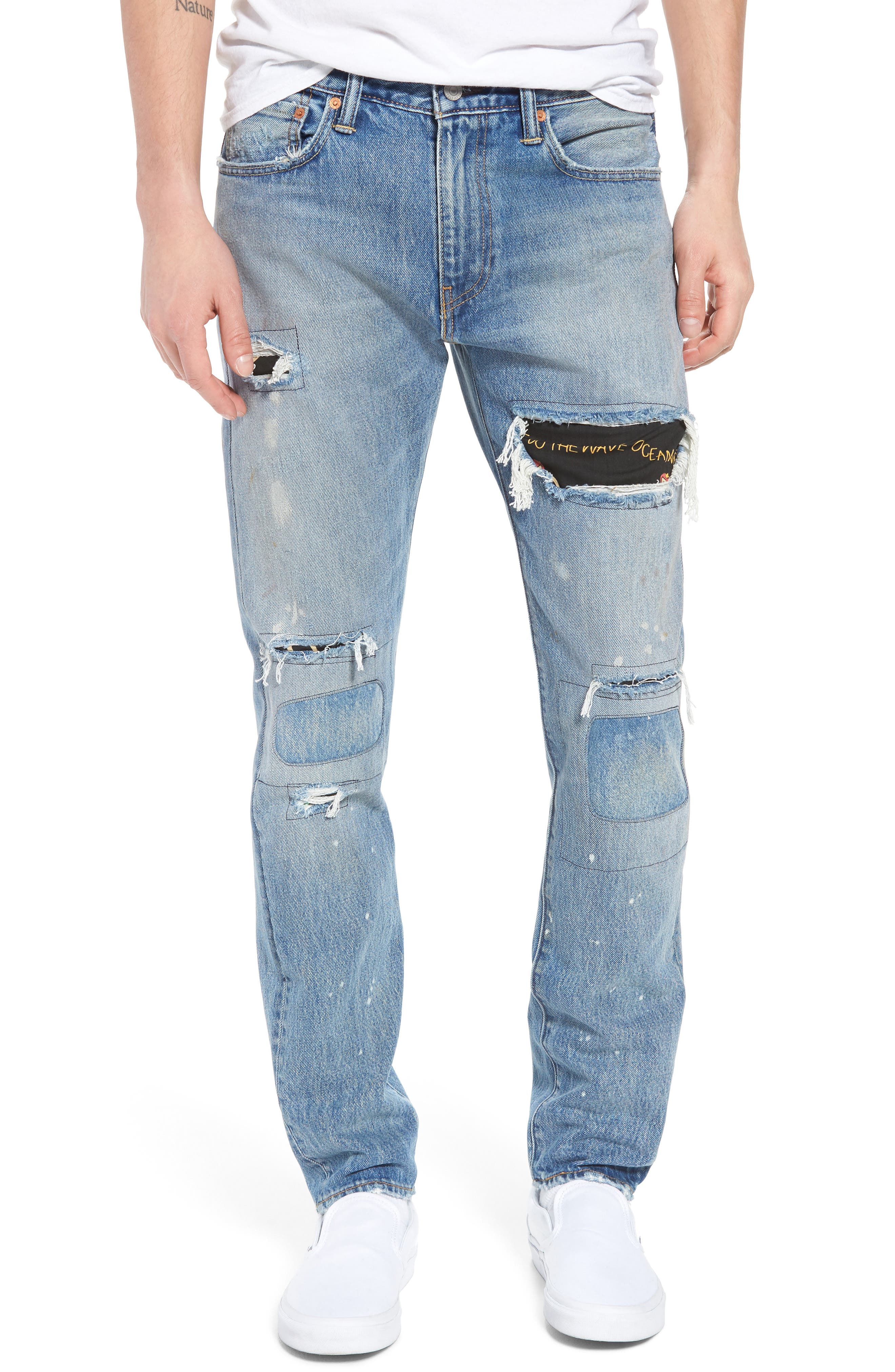 levi's 512 distressed