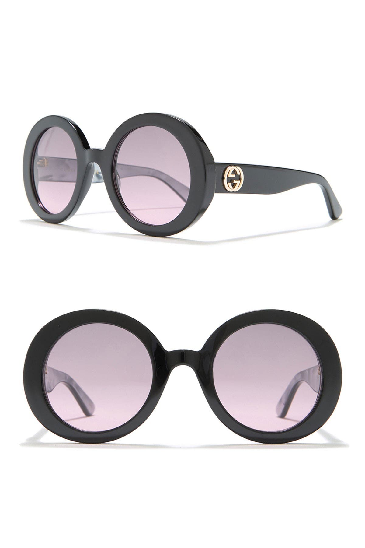 Gucci 52mm Modified Round Sunglasses Nordstrom Rack
