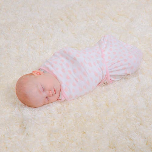 Comfy Cubs Easy Swaddle Blanket In Pink