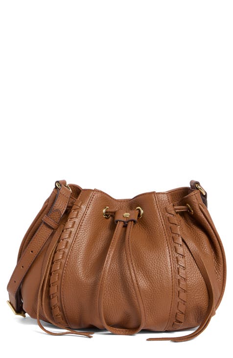 Harmony Leather Bucket Bag