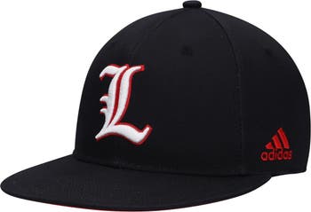 Men's adidas Gray Louisville Cardinals On-Field Baseball Fitted Hat