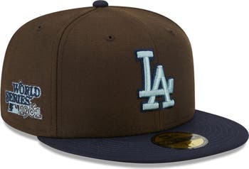 Men's New Era Brown/Navy York Yankees 1999 World Series Walnut 9FIFTY Fitted Hat