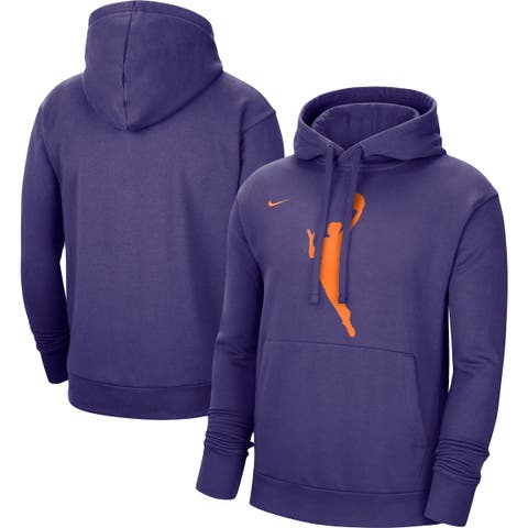 Men's Los Angeles Lakers Nike Heathered Gray Essential Logo Fleece Pullover  Hoodie