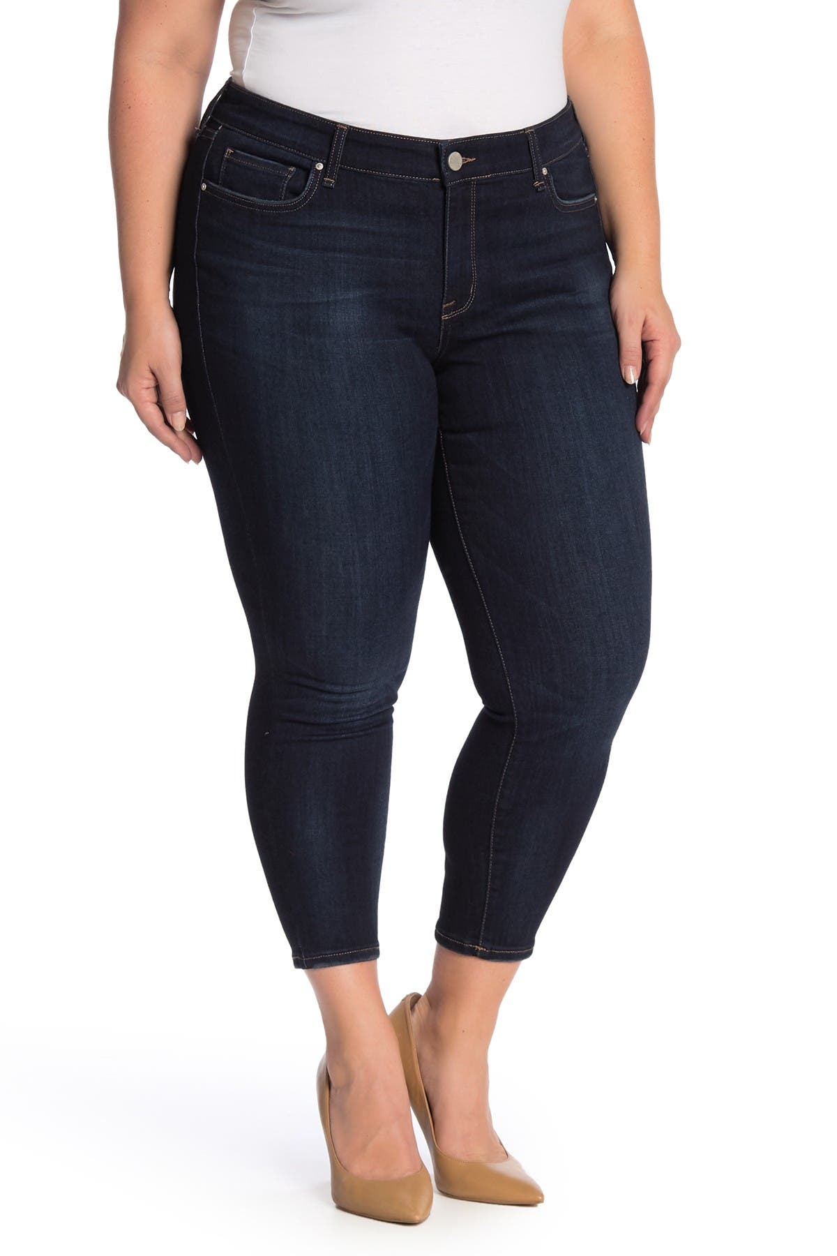 plus ankle jeans