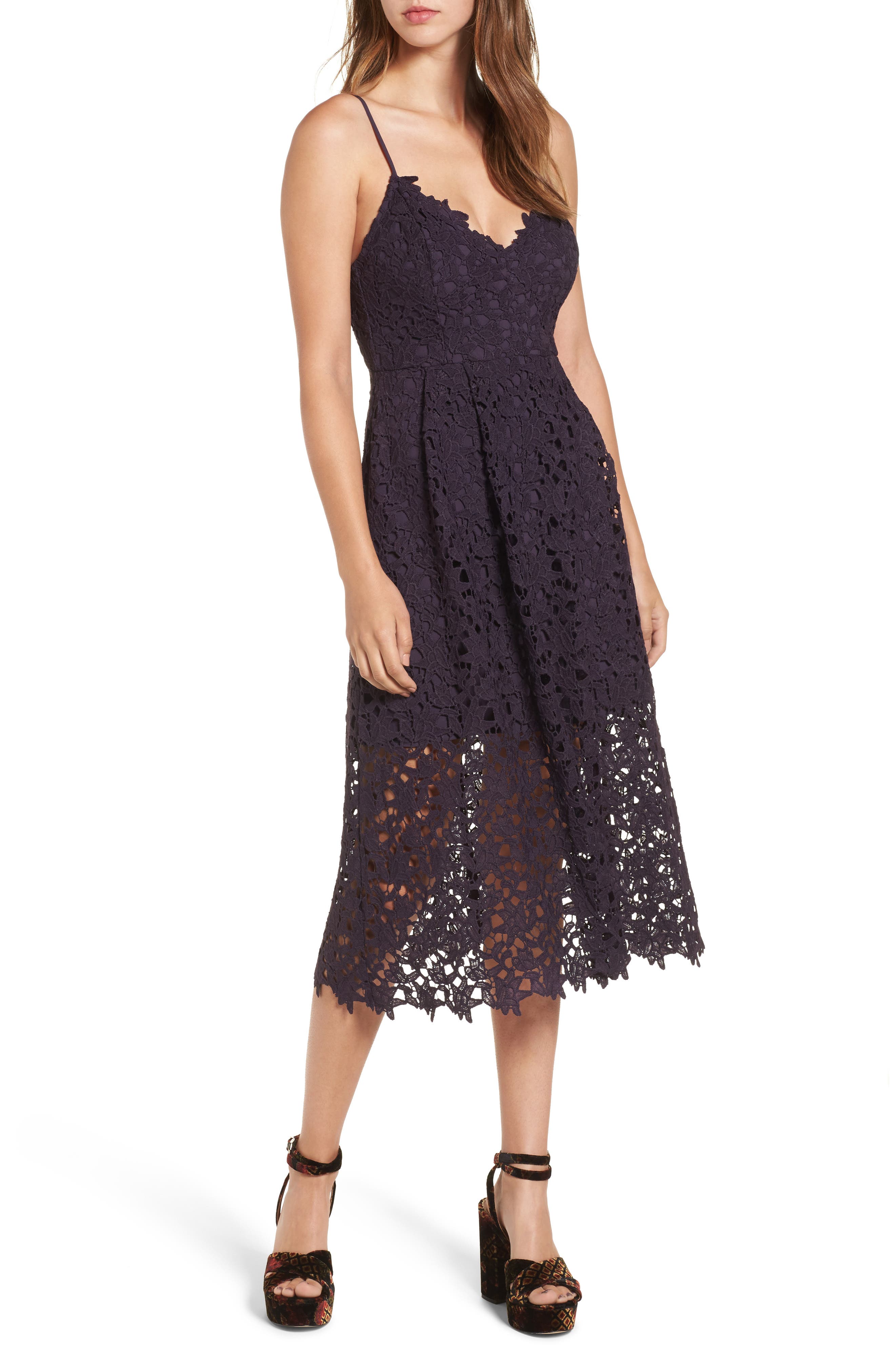 astr lace midi
