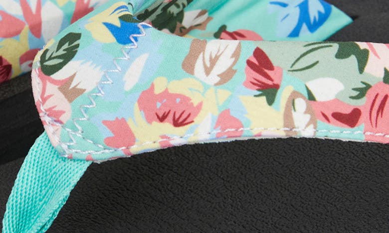 Floopi Isabella Yoga Flip Flop In Teal