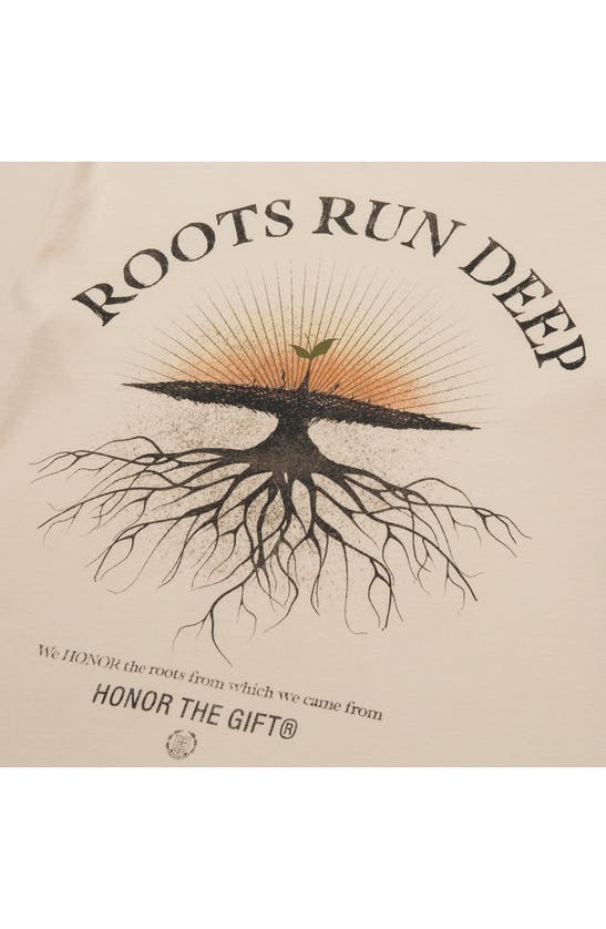 Shop Honor The Gift Roots Run Deep Graphic T-shirt In Bone