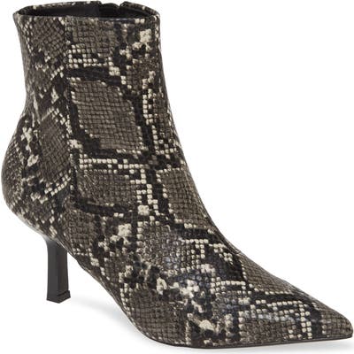 Steve Madden Sparrow Pointy Toe Bootie, Grey