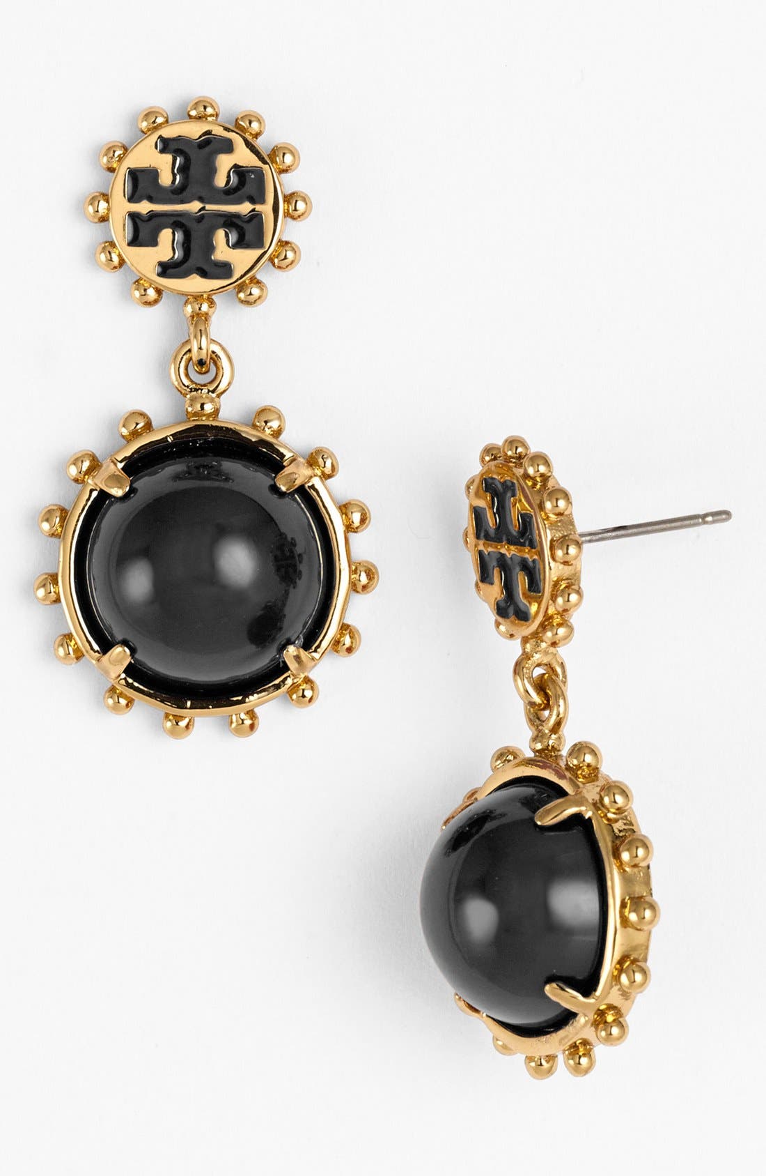 Tory Burch 'Winslow' Logo Drop Earrings Nordstrom