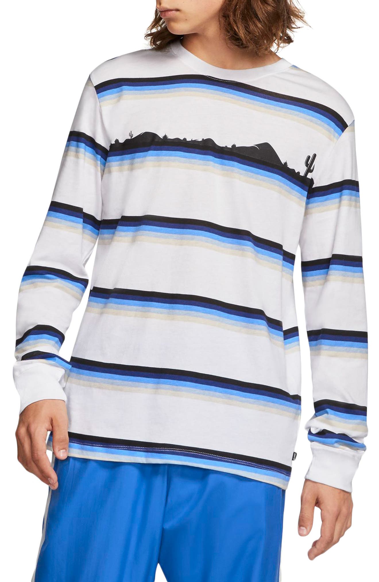 nike sb striped long sleeve