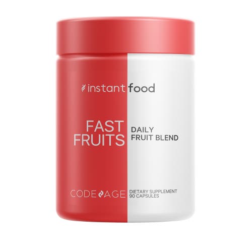 Codeage Instantfood Fast Fruits, Whole Food Daily Fruits Vitamins, Reds Superfood 15 Fruits Extracts, 90 ct in White at Nordstrom