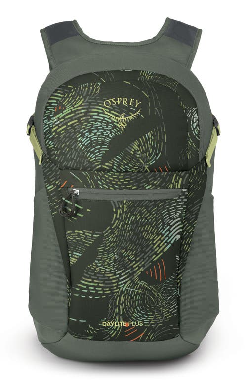 Daylite Plus Backpack in Rattan Print/Rocky Brook