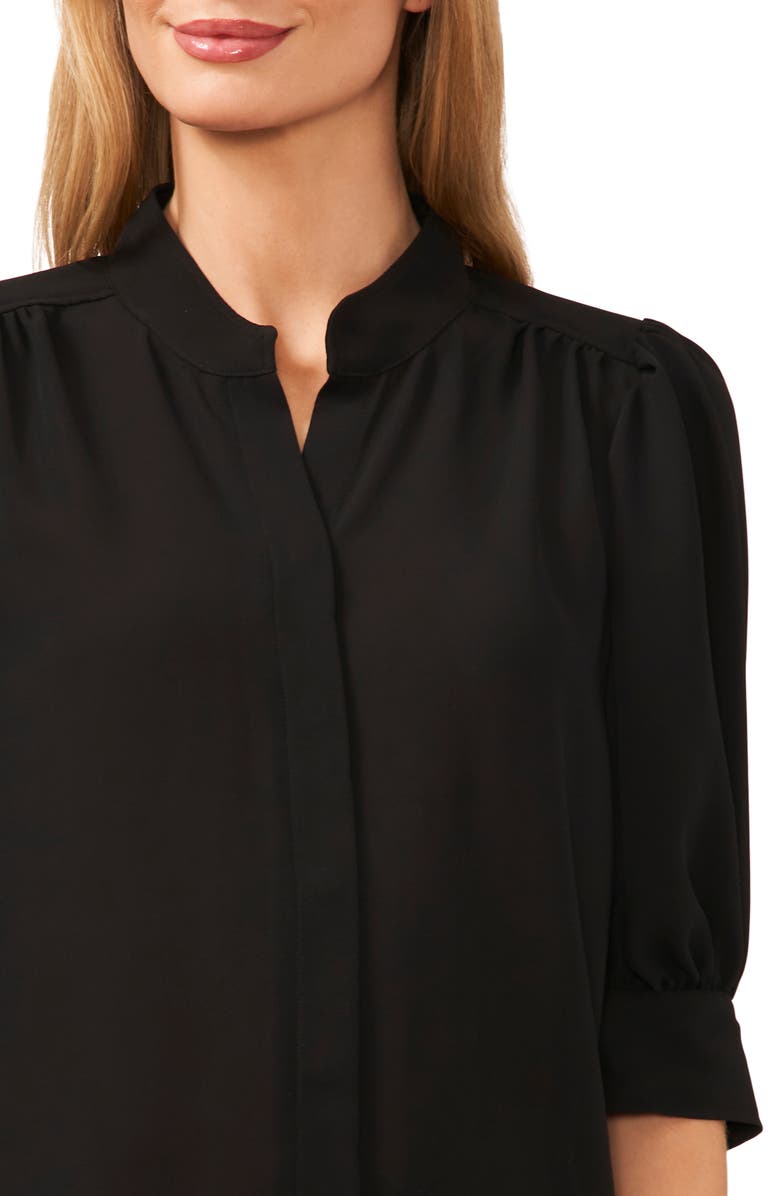 CeCe Puff Sleeve Button-Up Shirt | Nordstrom