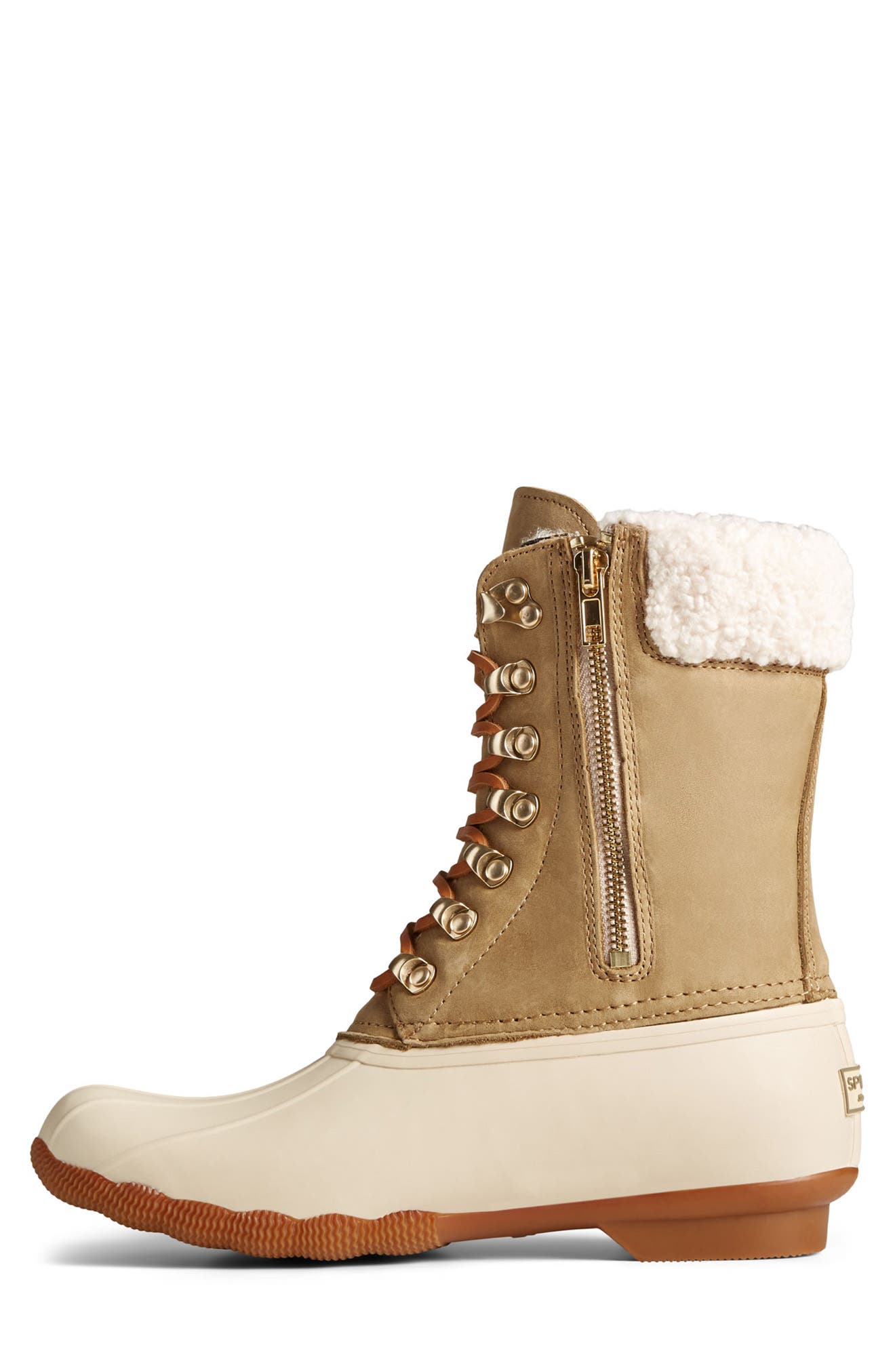 sperry lined duck boots