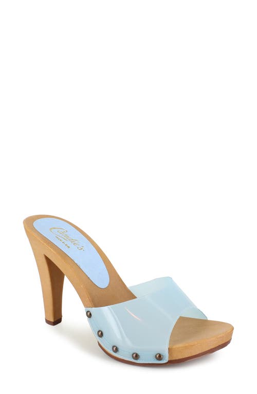 Paxe Slide Sandal in Blue