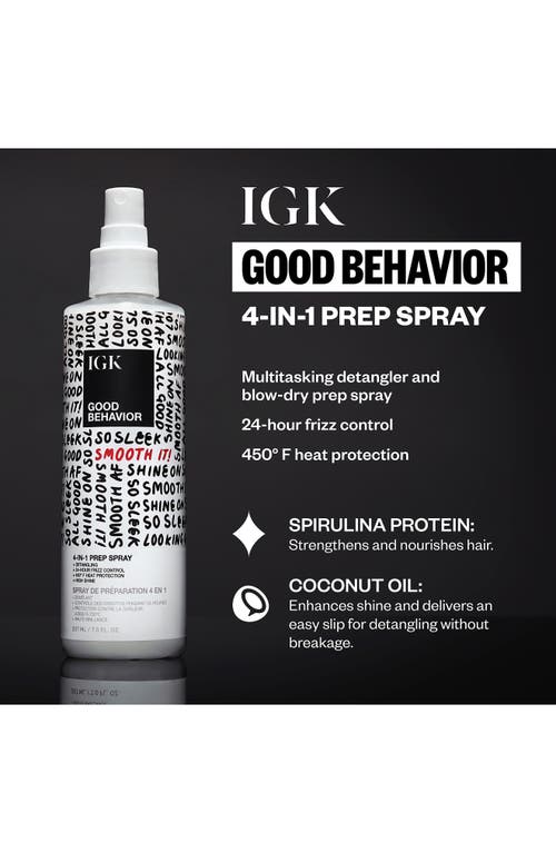 Shop Igk Good Behavior 4-in-1 Prep Spray Home & Away Duo Set $48 Value In No Color