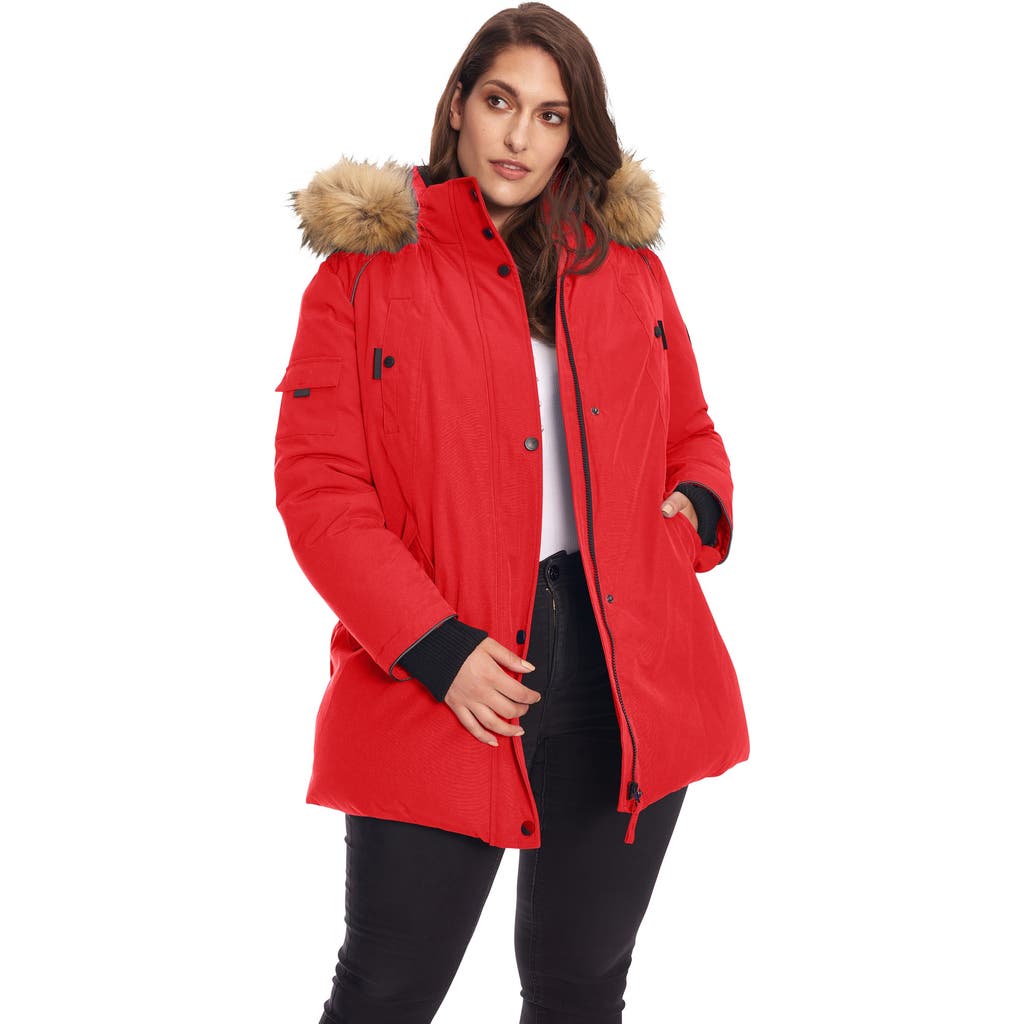 Alpine North Glacier Plus Size In Crimson