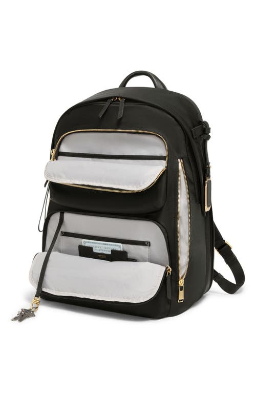Tumi Montana Backpack In Black/gold