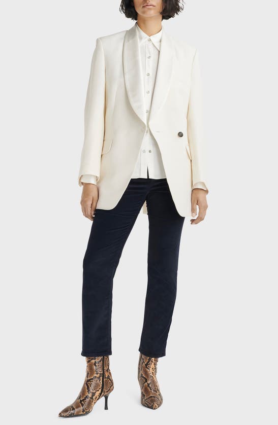 Rag & Bone Wren Slim-straight Corduroy Pants In Salute