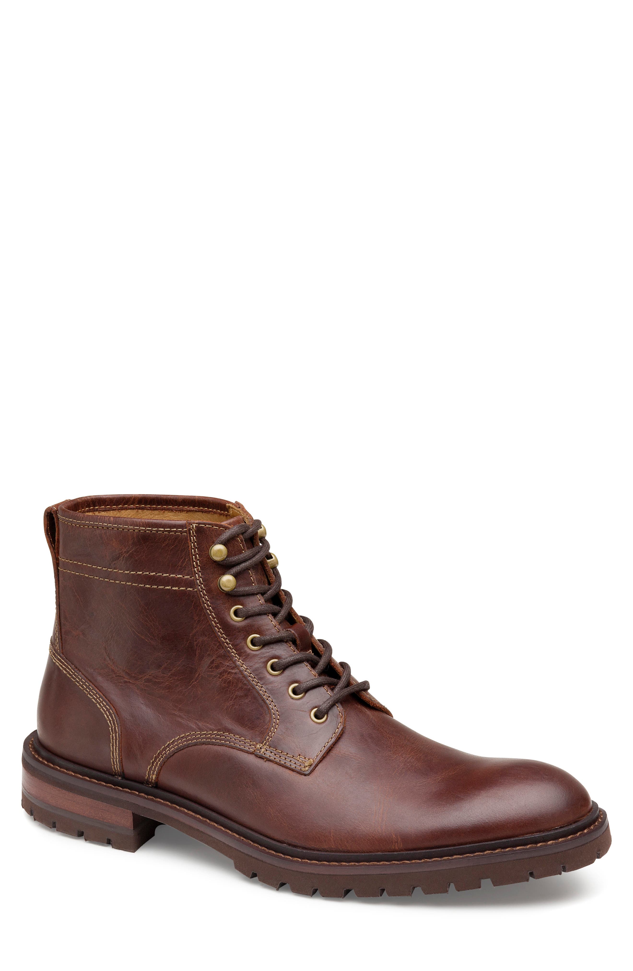 johnston and murphy mens waterproof boots