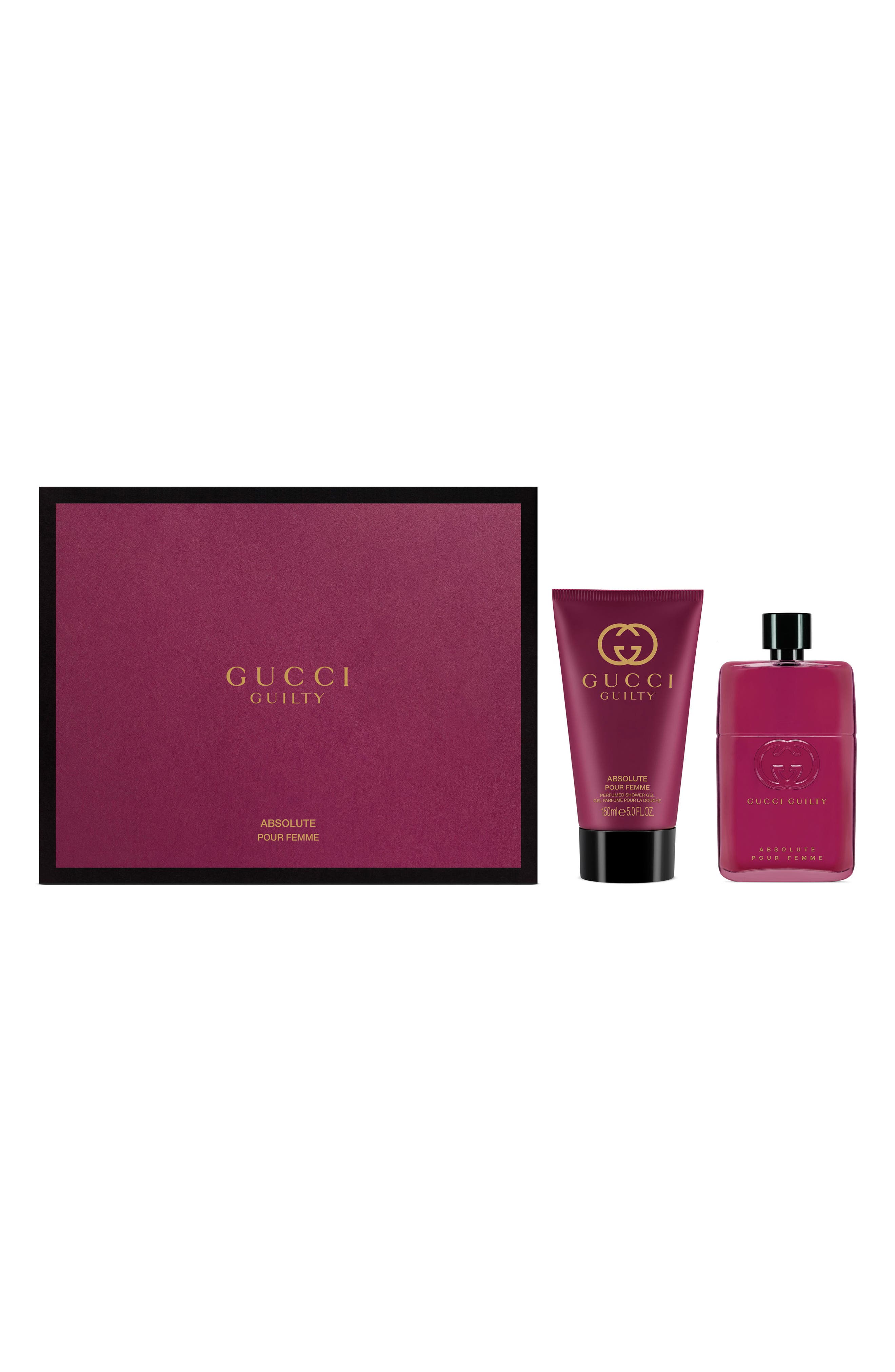 gucci guilty absolute pour femme gift set