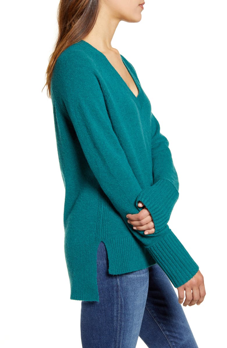 J.Crew Supersoft Yarn V-Neck Sweater, Alternate, color, 