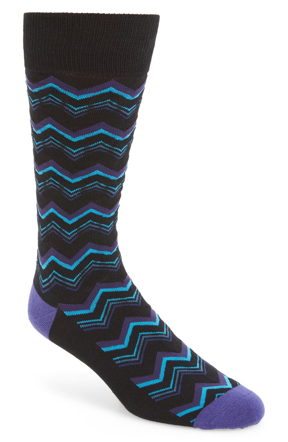 Calibrate Zigzag Stripe Socks Nordstrom 