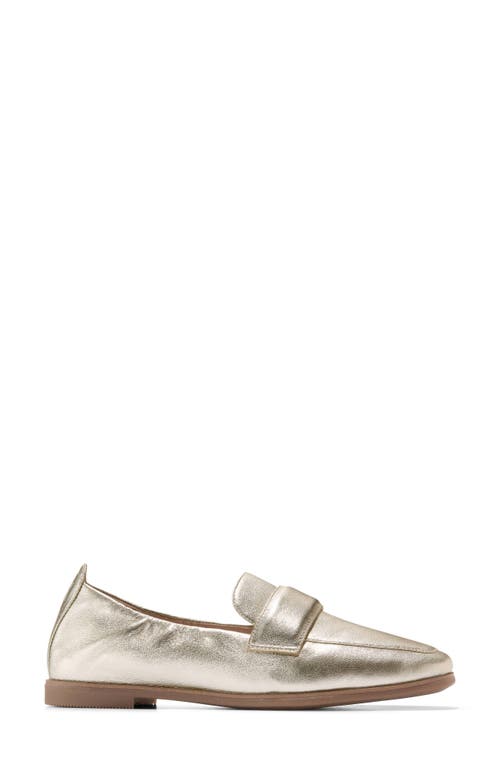 Shop Cole Haan Trinnie Loafer In Soft Gold