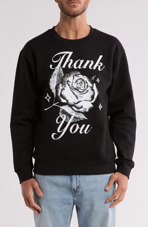 Thank You Graphic Sweatshirt