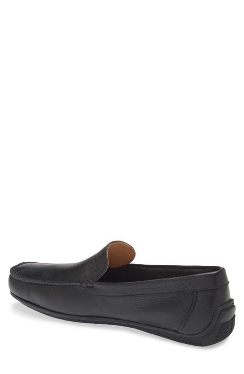 Nordstrom Freddie Moc Toe Driving Loafer In Black