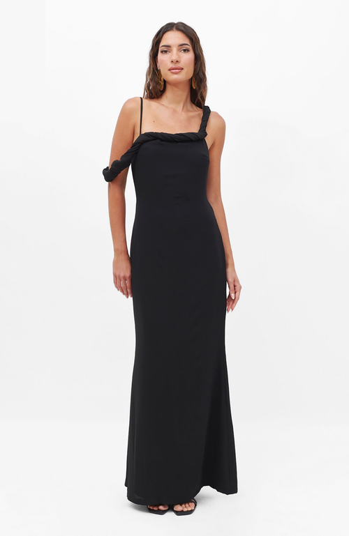 Shop Nanas Nana's Yara Maxi In Black