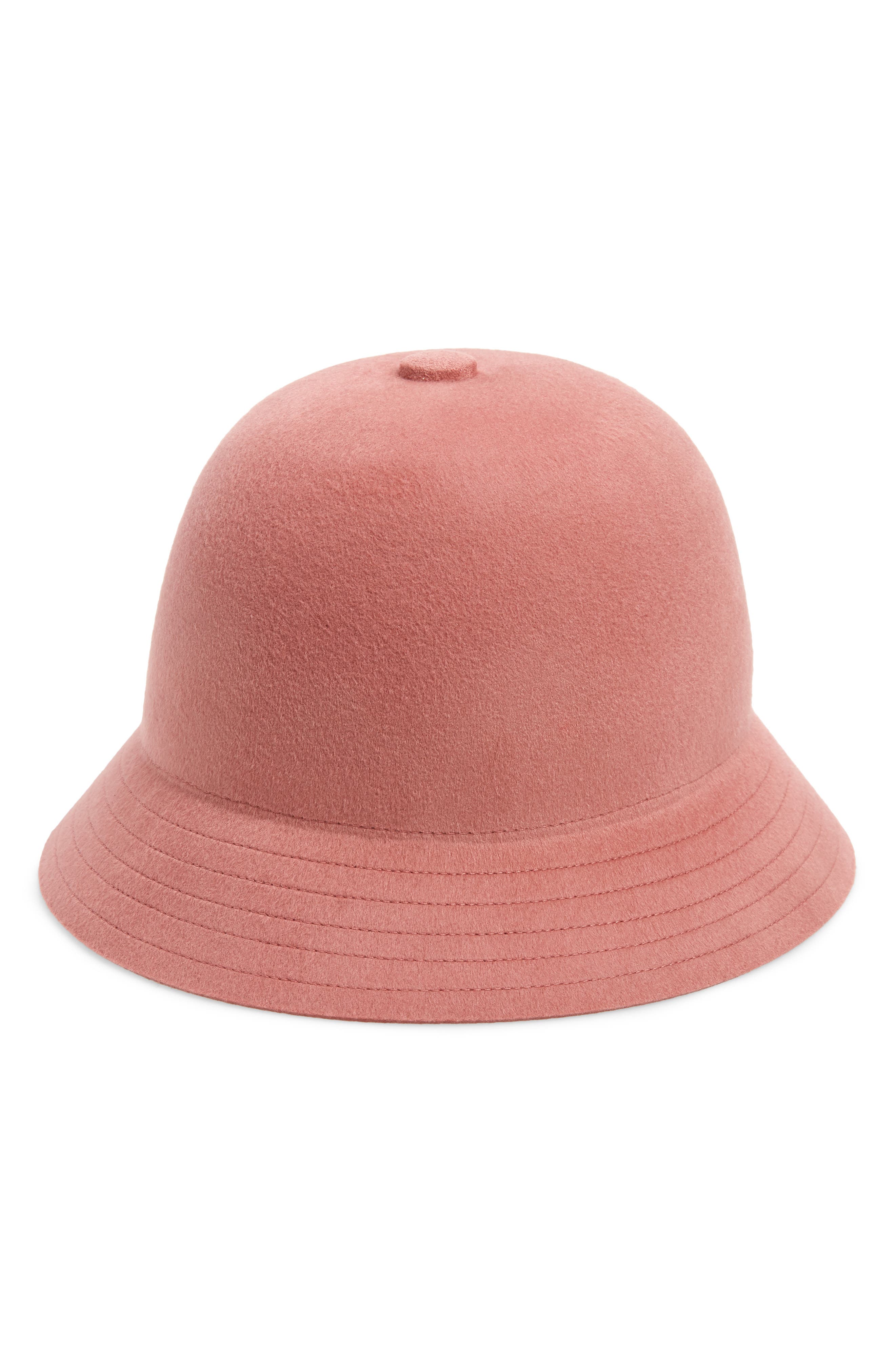 pink brixton hat