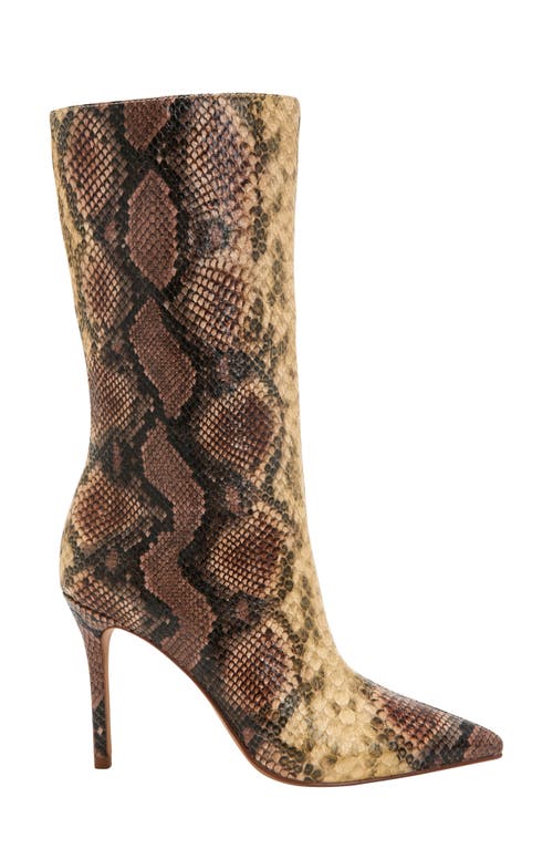 Shop Katy Perry The Revival Pointed Toe Boot In True Taupe Multi