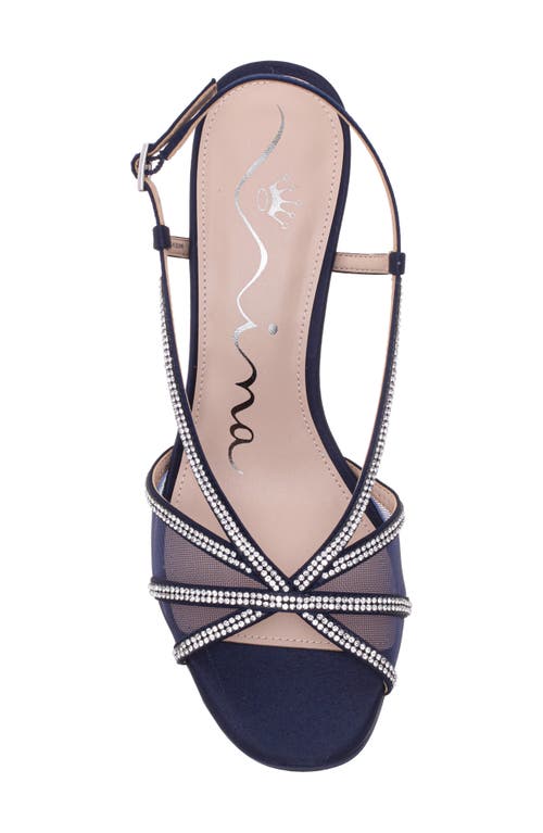 Shop Nina Bonney Sandal In Navy