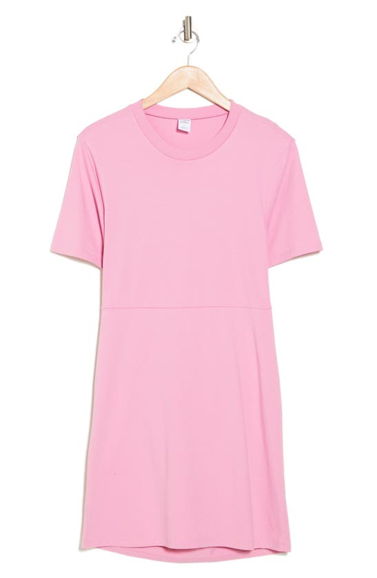Shop Melrose And Market T-shirt Dress In Pink Moonlite