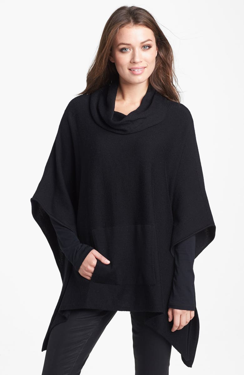 Eileen Fisher Funnel Neck Poncho | Nordstrom