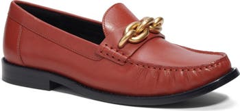 Coach on sale chain loafer