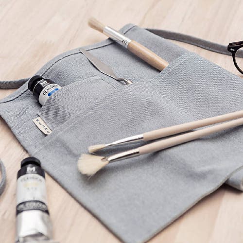 Meema Waist Apron In Blue