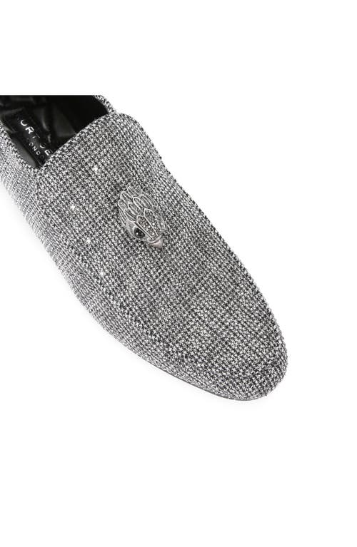 Kurt Geiger London Hugh Tweed Venetian Loafer In Silver