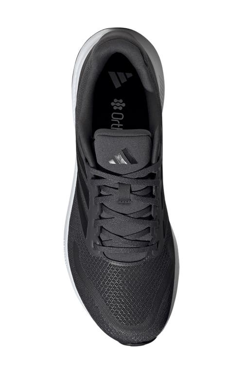 Adidas Originals Adidas Run Falcon 5 Running Shoe In Grey/black/white