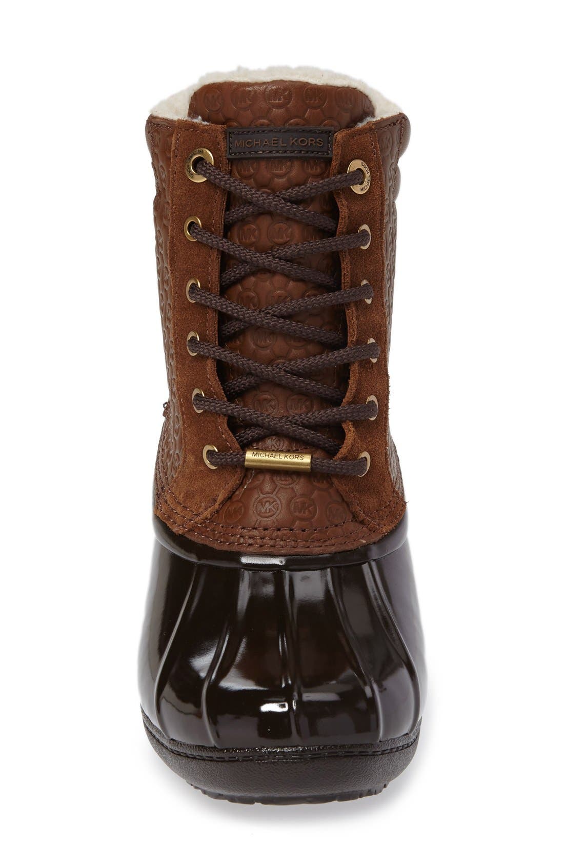 michael kors easton duck boots