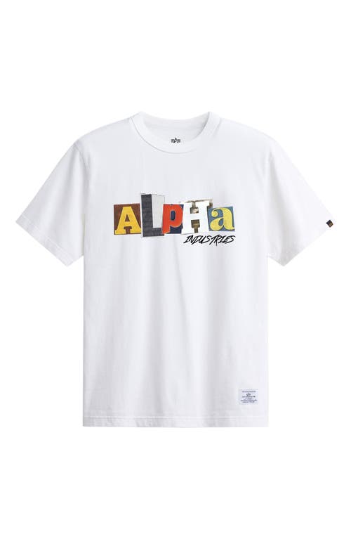 Shop Alpha Industries Ransom Graphic T-shirt In White