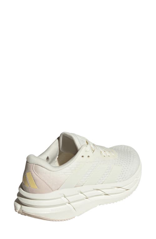 Adidas Originals Adidas Adistar 3 Running Shoe In Off White/ Chalk White/ Mauve