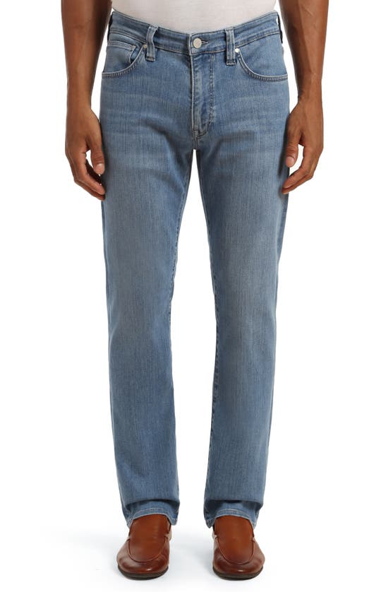 Shop 34 Heritage Charisma Relaxed Straight Leg Jeans In Blue Sky Urban