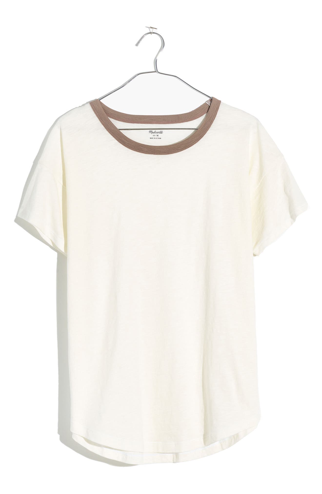 Madewell Whisper Cotton Ringer T-Shirt 