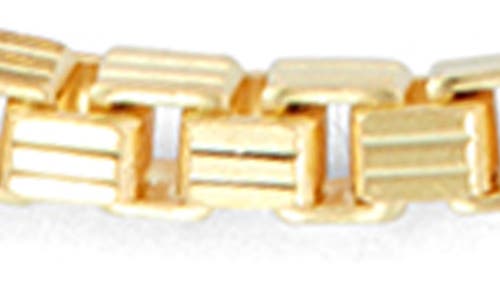 Fzn Box Chain Bracelet In Yellow