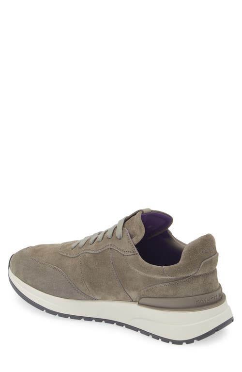 RALPH LAUREN PURPLE LABEL RALPH LAUREN PURPLE LABEL ETHAN II CALFSKIN SUEDE SNEAKER 